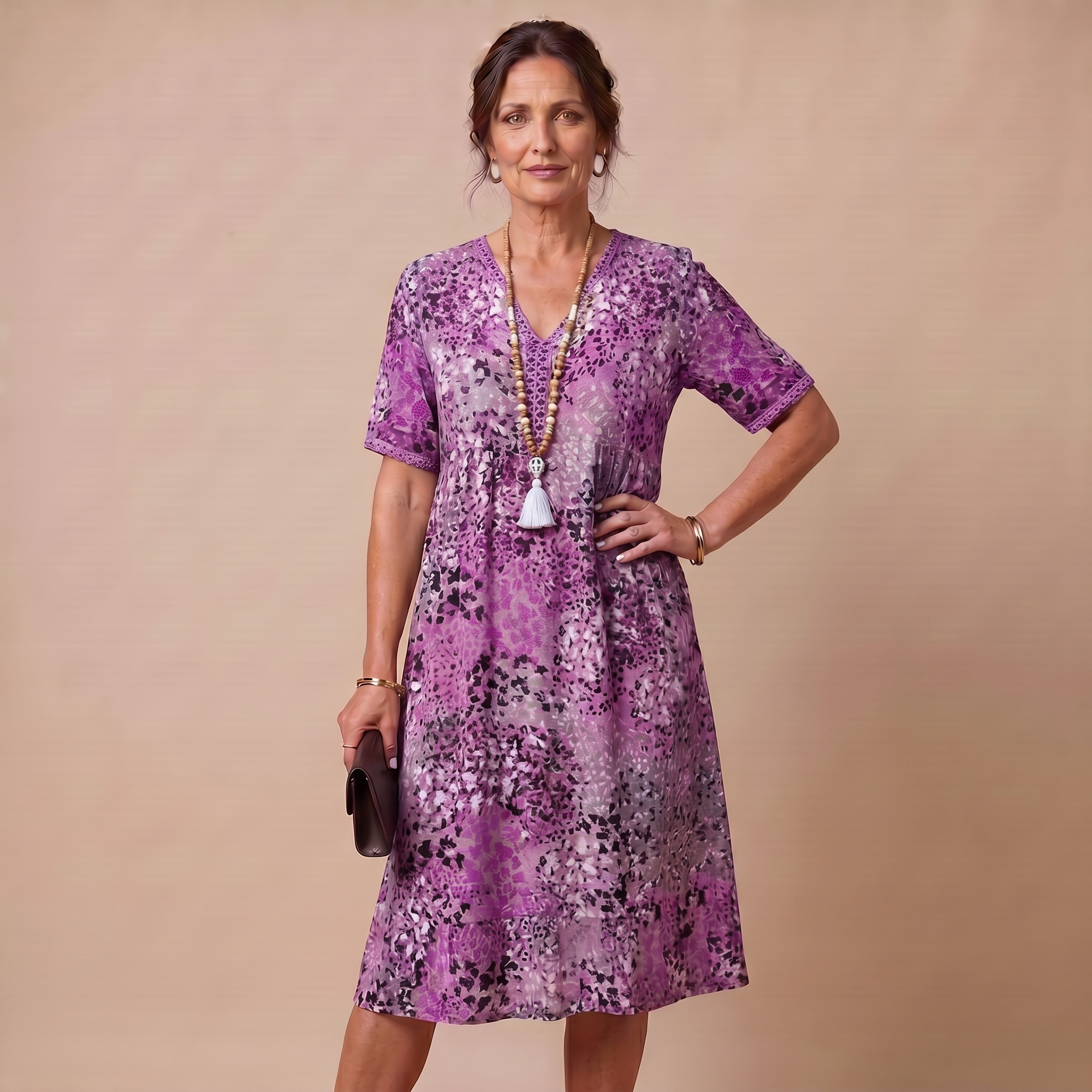 ANA™ | VESTIDO FLUIDO Y FAVORECEDOR